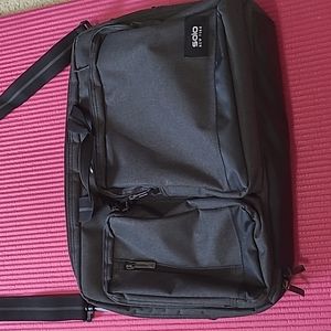 Solo laptop briefcase to backpack hybrid